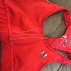 An adidas sports bra
